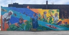 AE SH - Detroit 200th City Walls mural